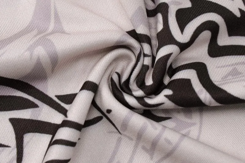 Abstract contrast hollow out backless tube cut out maxi dress