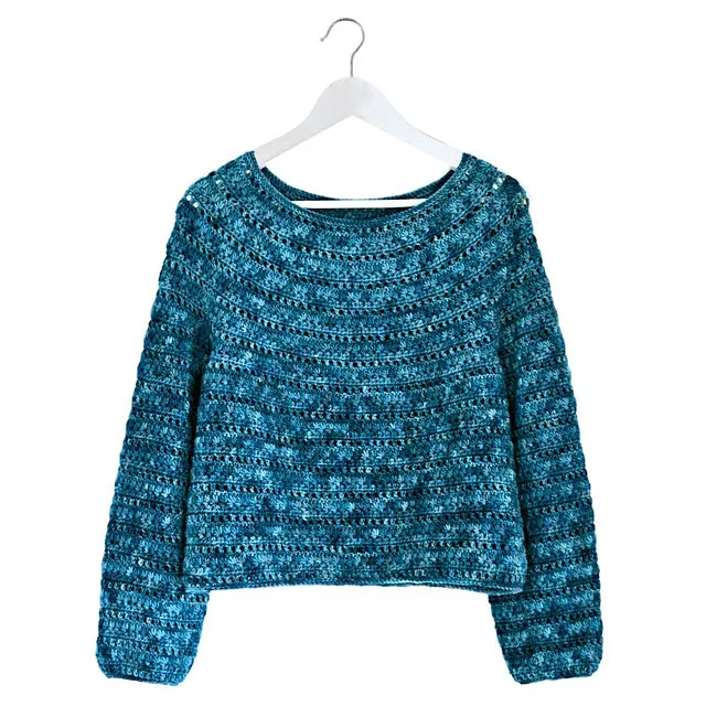 Anemone Sweater by Lena Fedotova