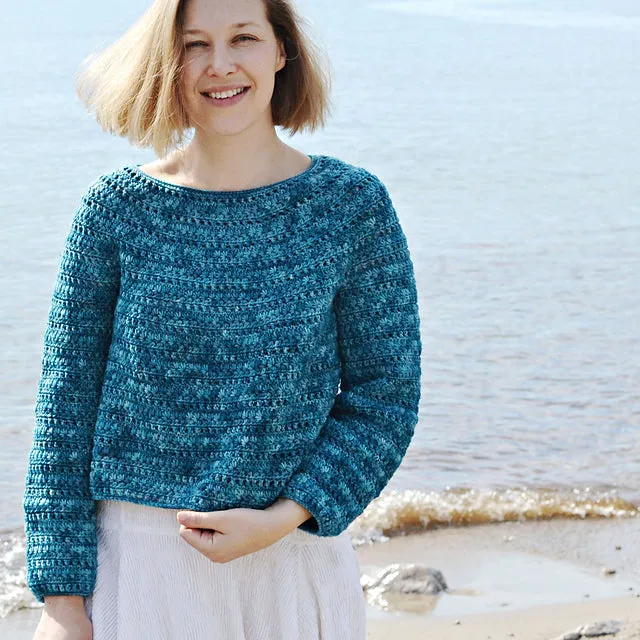 Anemone Sweater by Lena Fedotova