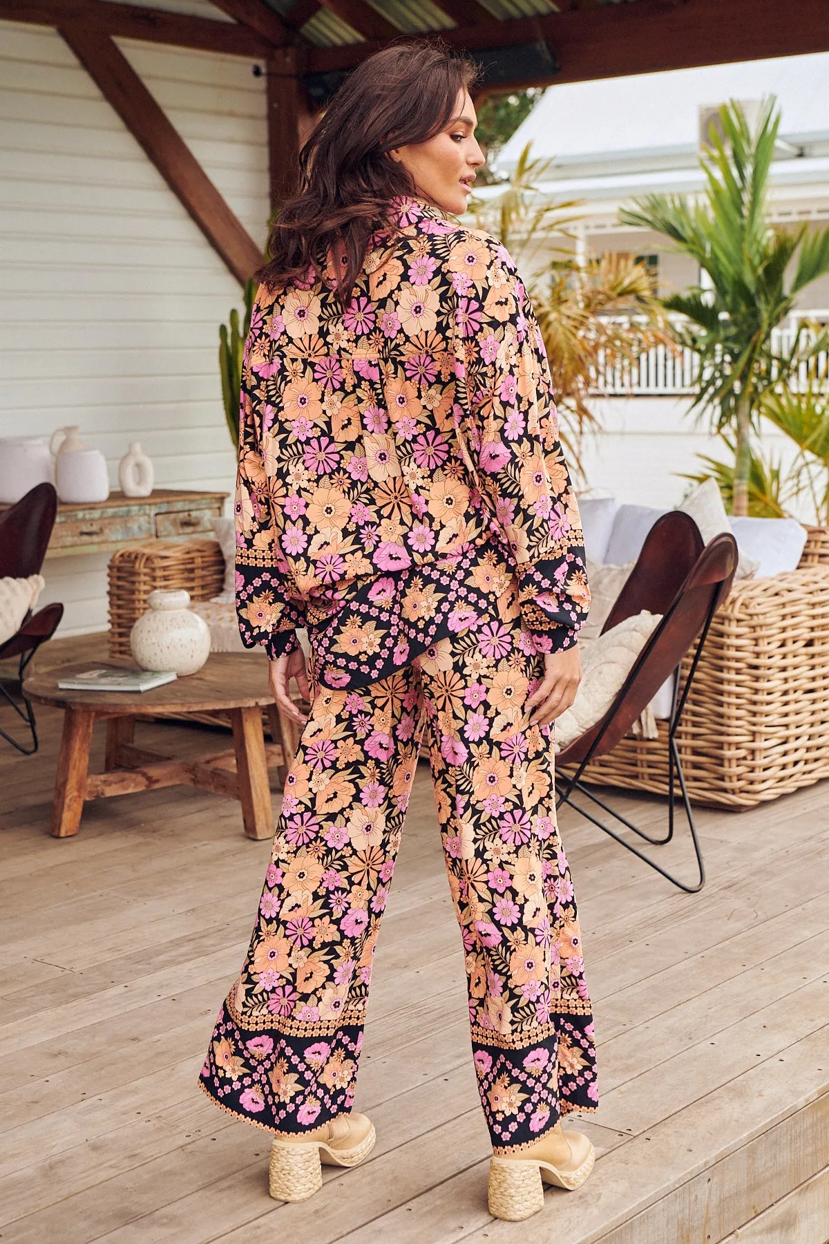 APRICOT BLOSSOM JAX PANTS