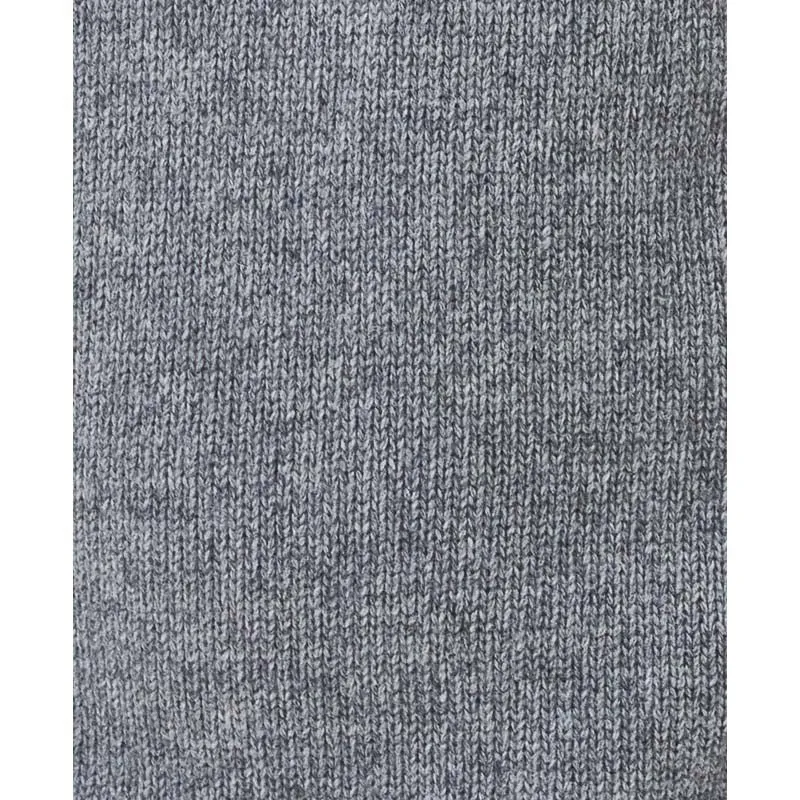 Barbour Duffle Cable Rollneck Mens Jumper - Grey Marl