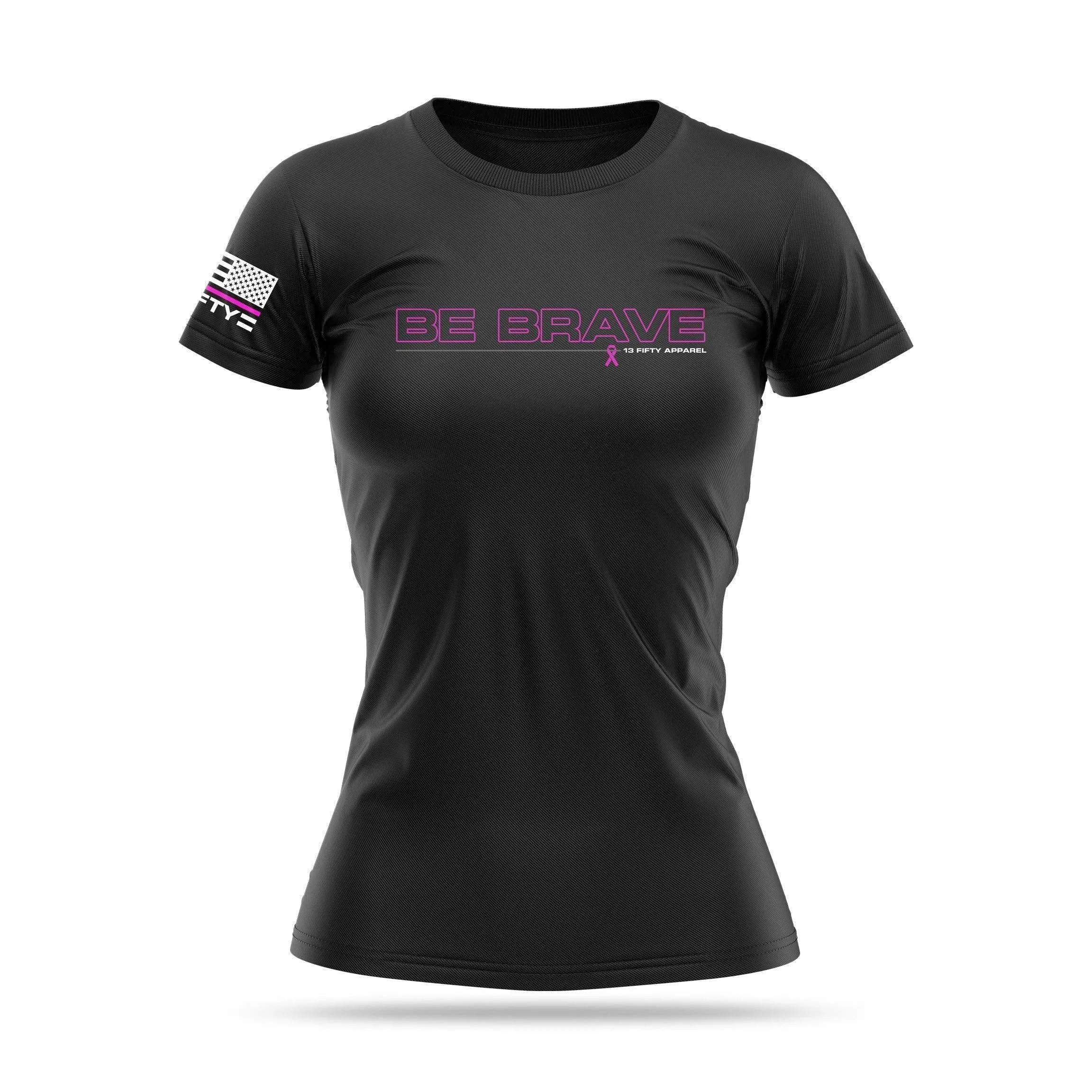 [BE BRAVE 24] Women's Utility Shirt[BLK/PNK]