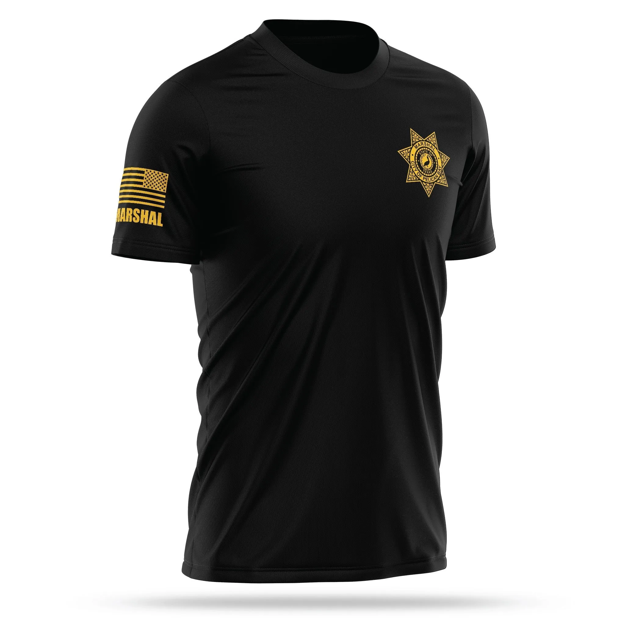 [CITY OF PELICAN BAY]  Utility Shirt [BLK/GLD]