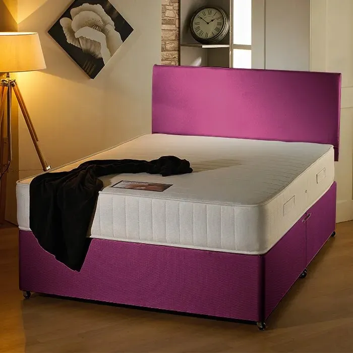 Dream Vendor Manhattan Super Orthopaedic Sprung Divan Bed Set