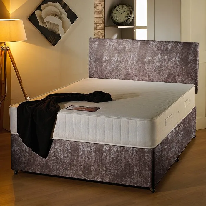 Dream Vendor Manhattan Super Orthopaedic Sprung Divan Bed Set