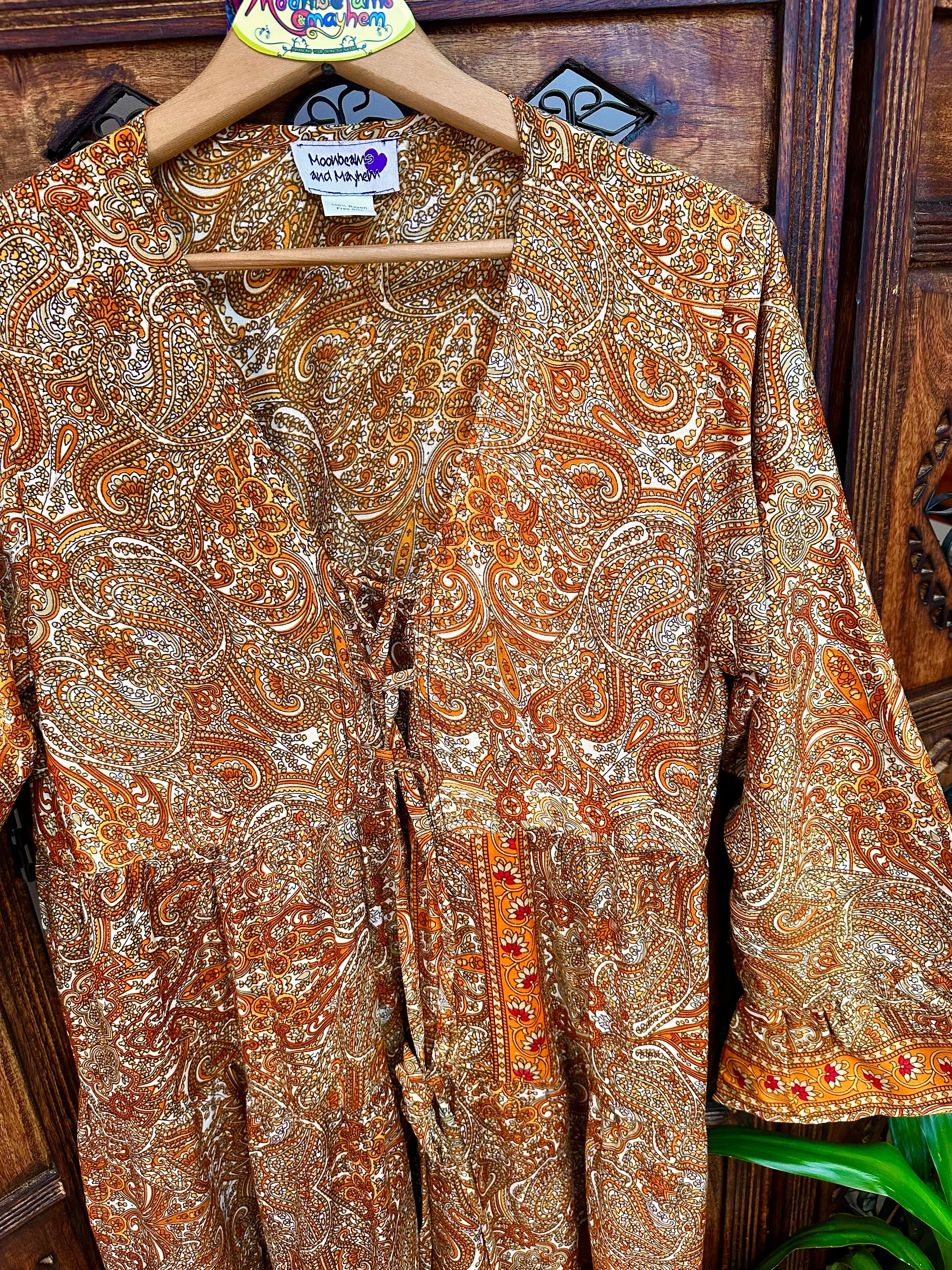 DREAMY PORTOBELLO ROAD SUNSET DRESS / FREE SIZE (504)