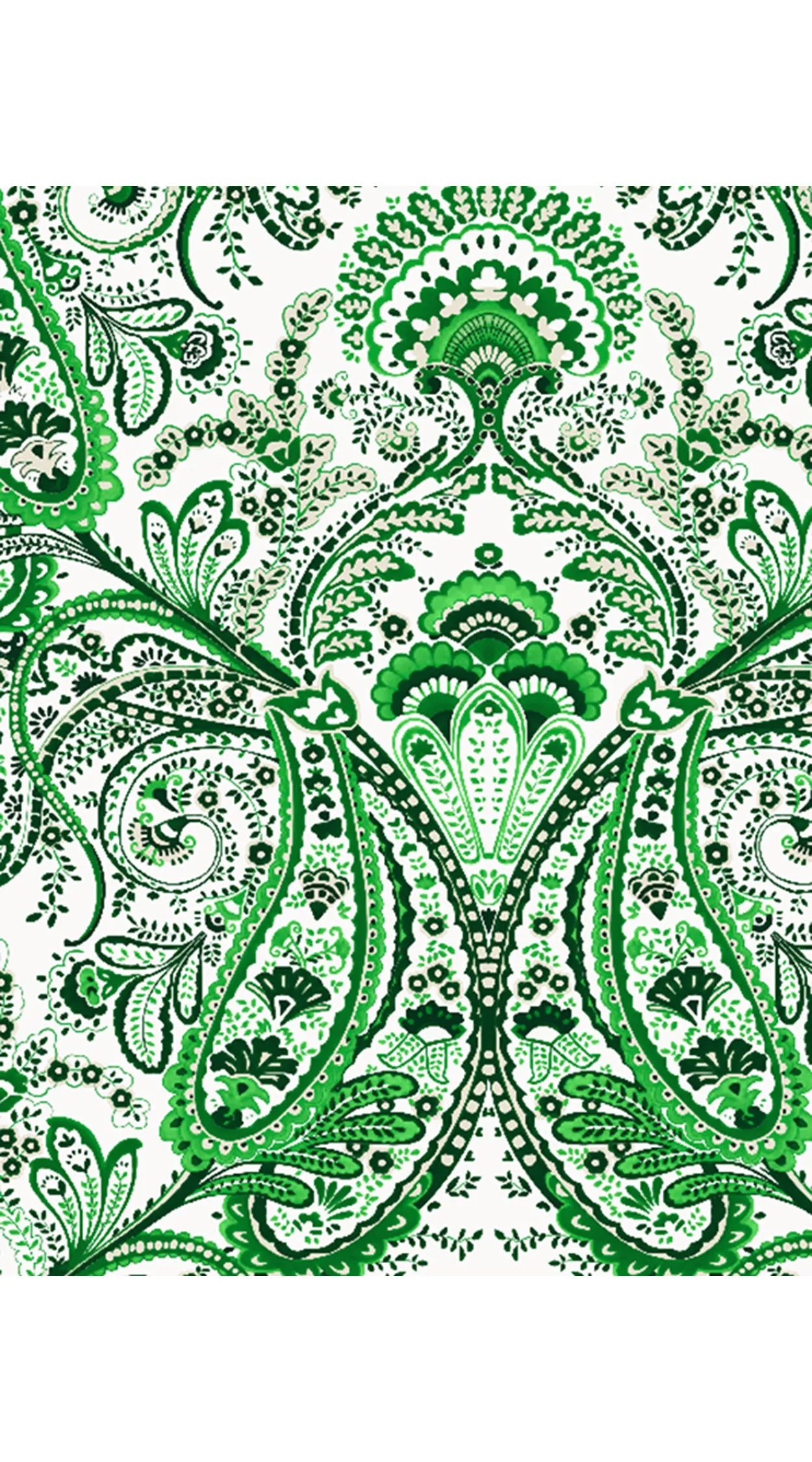 Eden Dress Crew Neck 3/4 Sleeve Maxi Length Cotton Musola (Russian Paisley)
