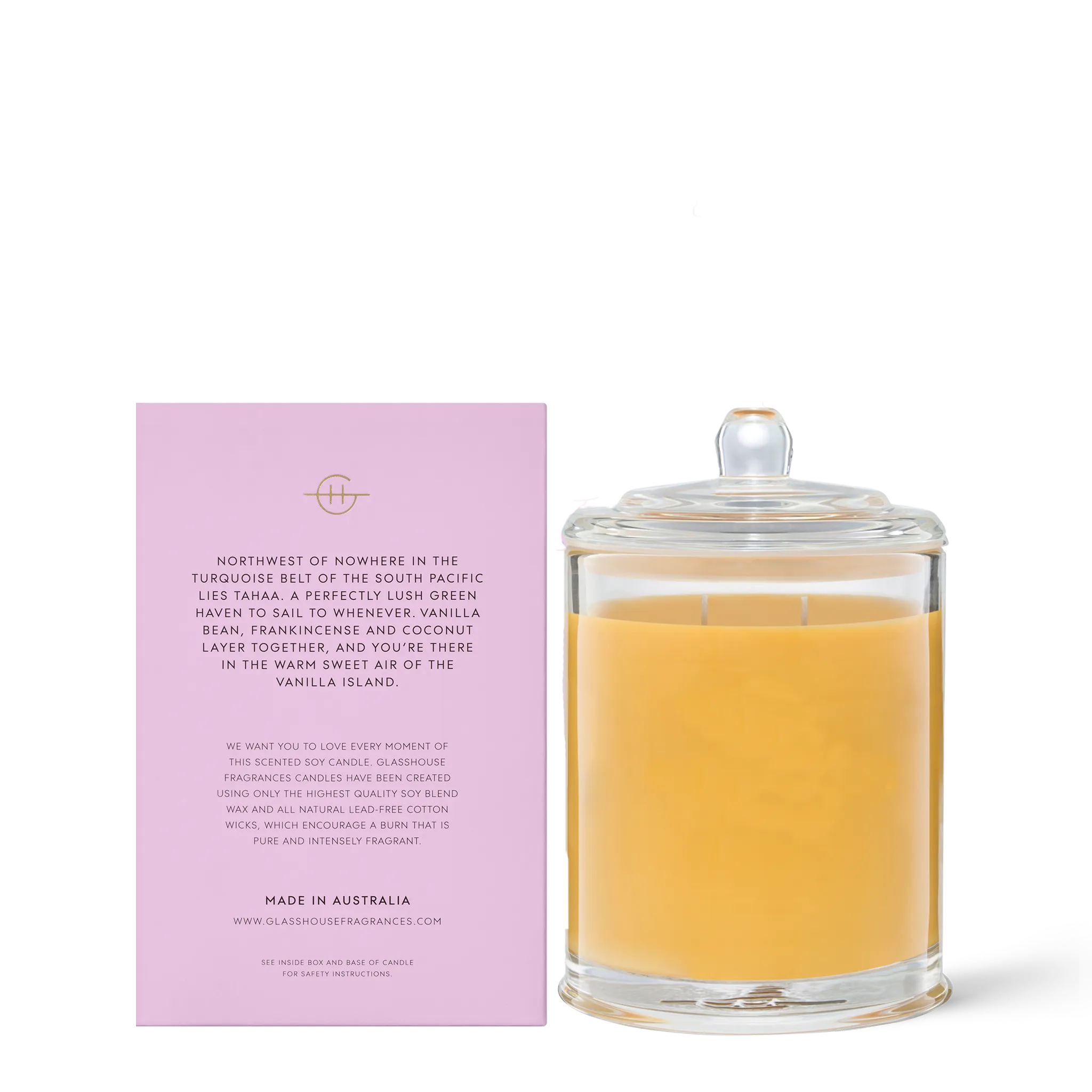 Glasshouse - A Tahaa Affair 380g Candle