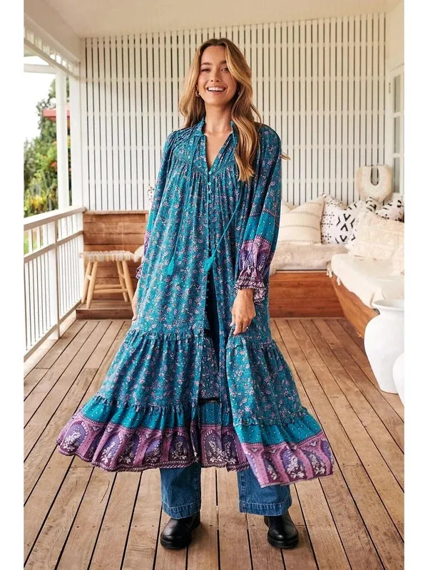 JAASE Lottie Print Briana Maxi Dress