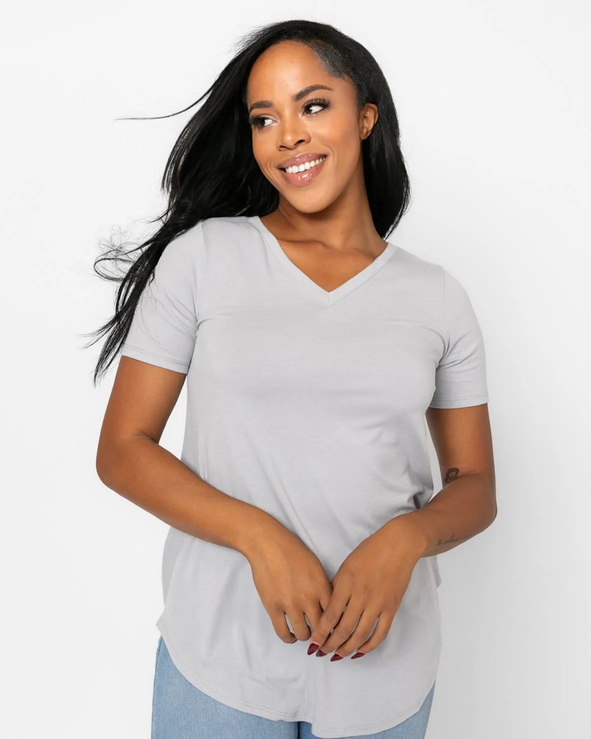 Jagger V-Neck T-Shirt | S