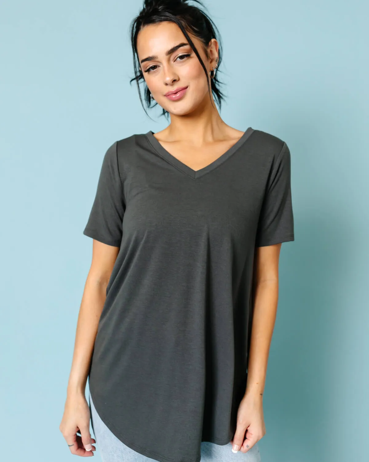 Jagger V-Neck T-Shirt | S