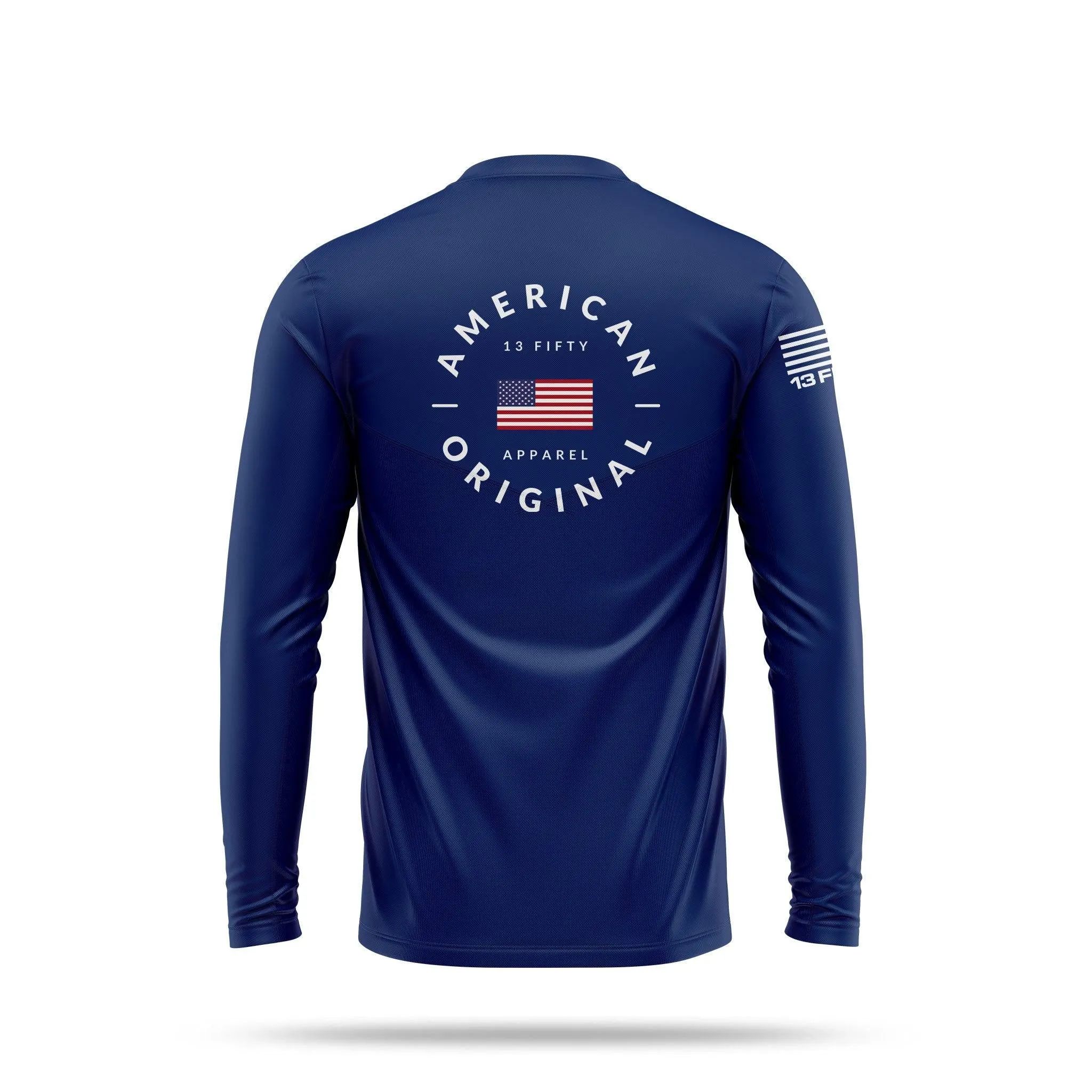 [LAKE DAY] Men's Utility Long Sleeve [NVY/WHT]