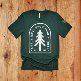 Little Seeds Grow Mighty Trees Kids Tee