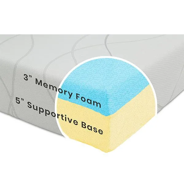 Luxury 8-inch Memory Foam Mattress