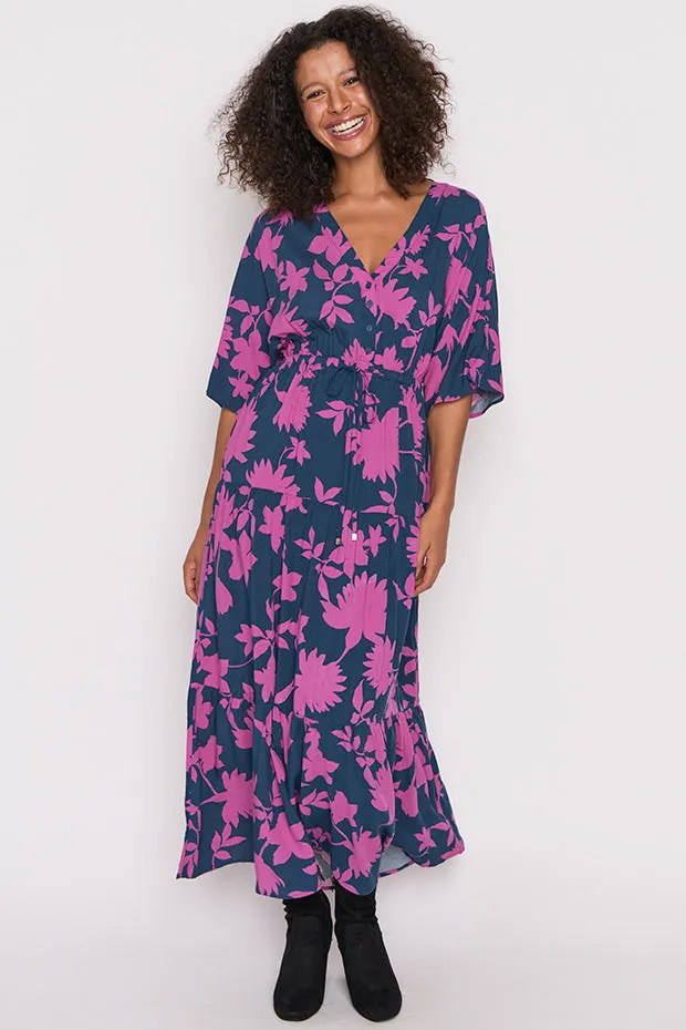 Maddie Contrast Ivy Dress