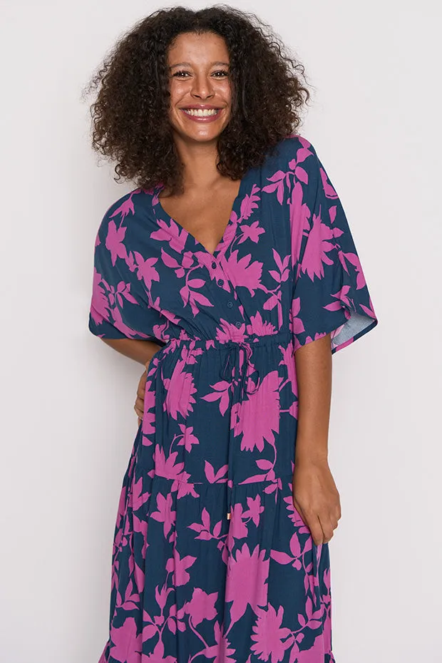 Maddie Contrast Ivy Dress