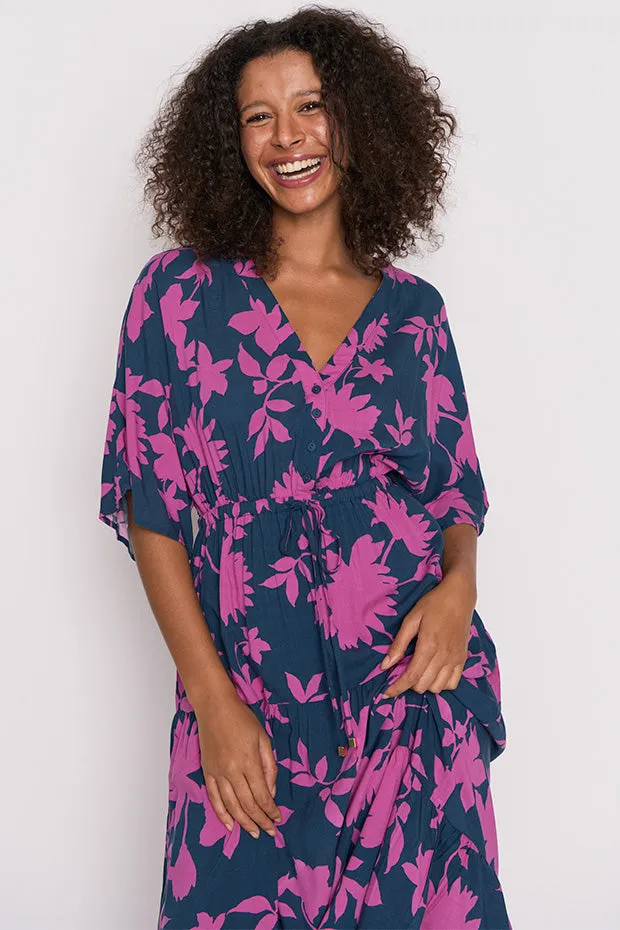 Maddie Contrast Ivy Dress