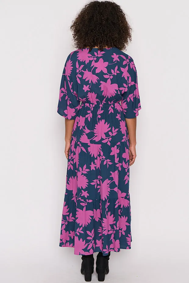 Maddie Contrast Ivy Dress