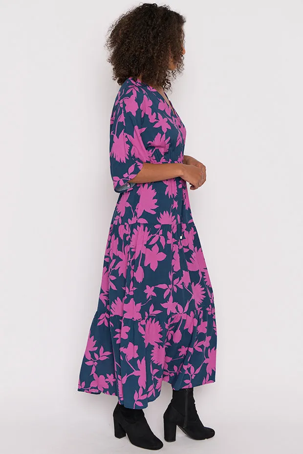 Maddie Contrast Ivy Dress
