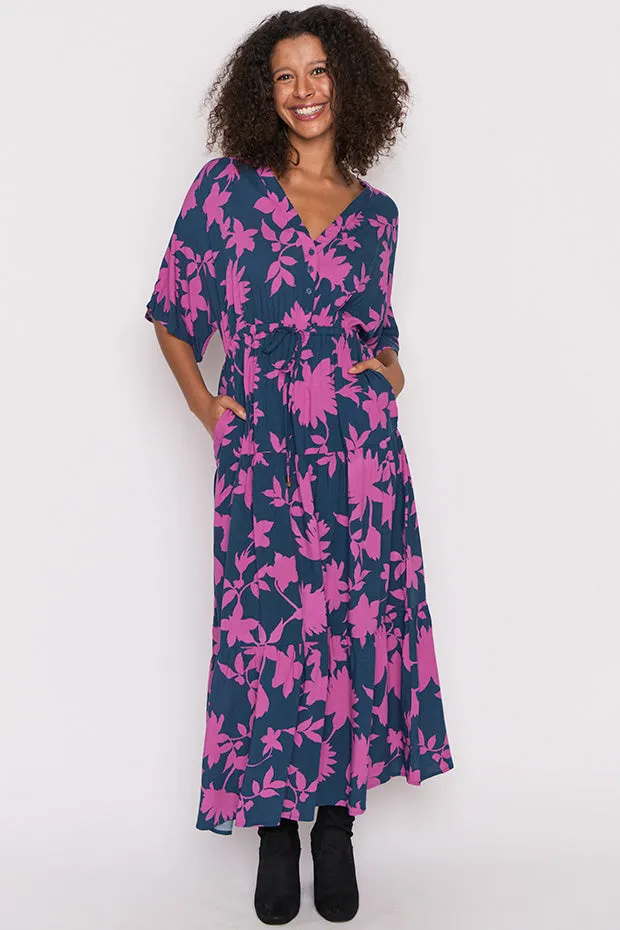 Maddie Contrast Ivy Dress