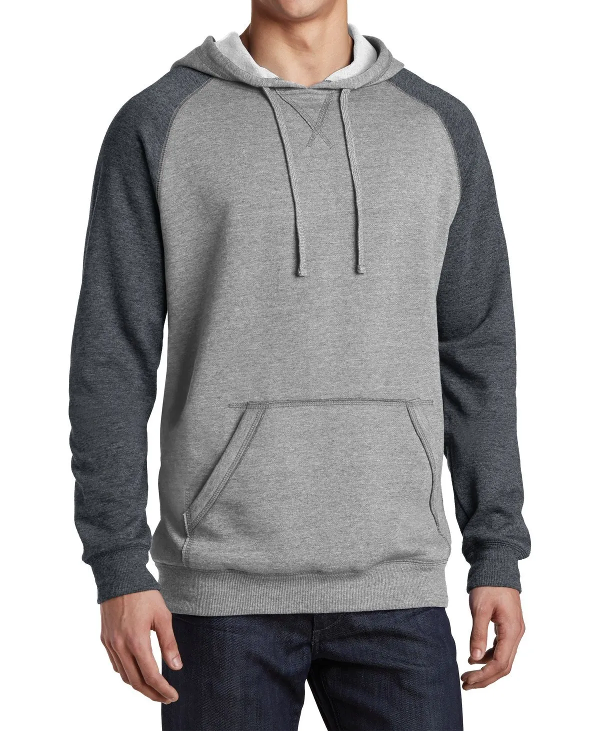 Men's Lightweight Raglan Pullover Hoodie