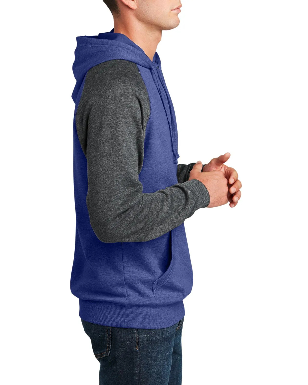 Men's Lightweight Raglan Pullover Hoodie