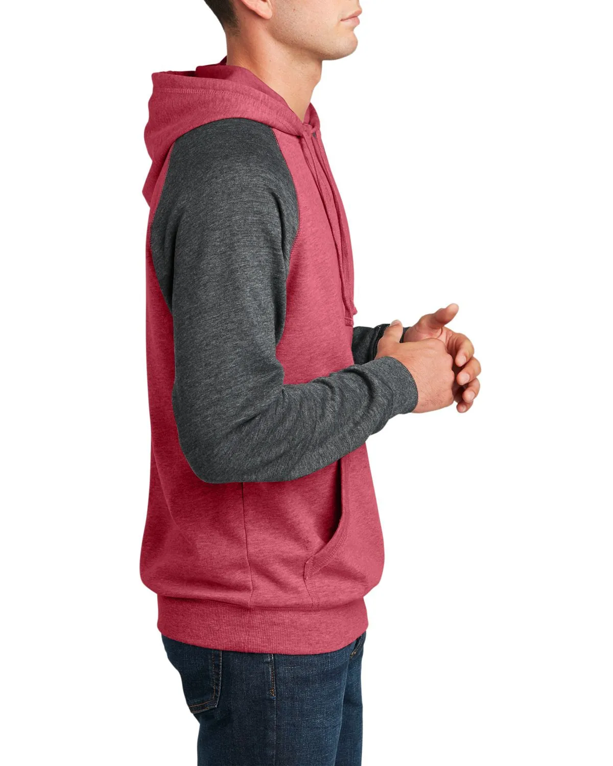 Men's Lightweight Raglan Pullover Hoodie