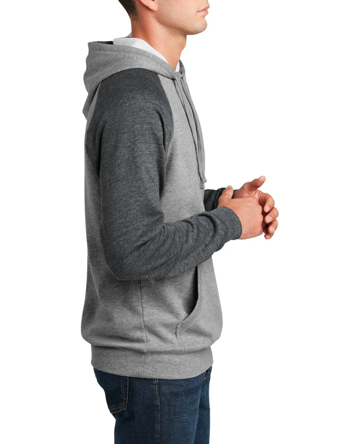 Men's Lightweight Raglan Pullover Hoodie