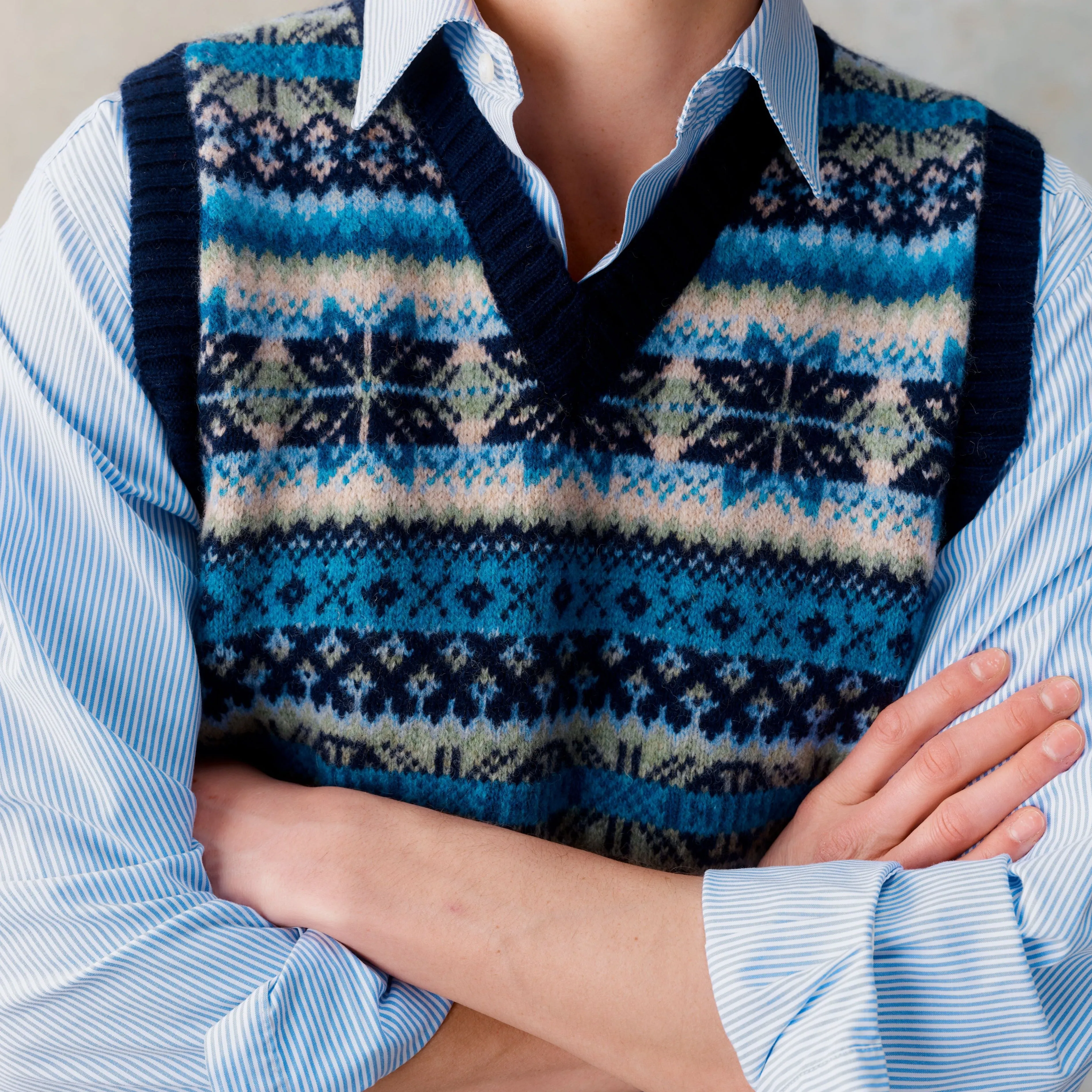 Men's Slipover - New Navy