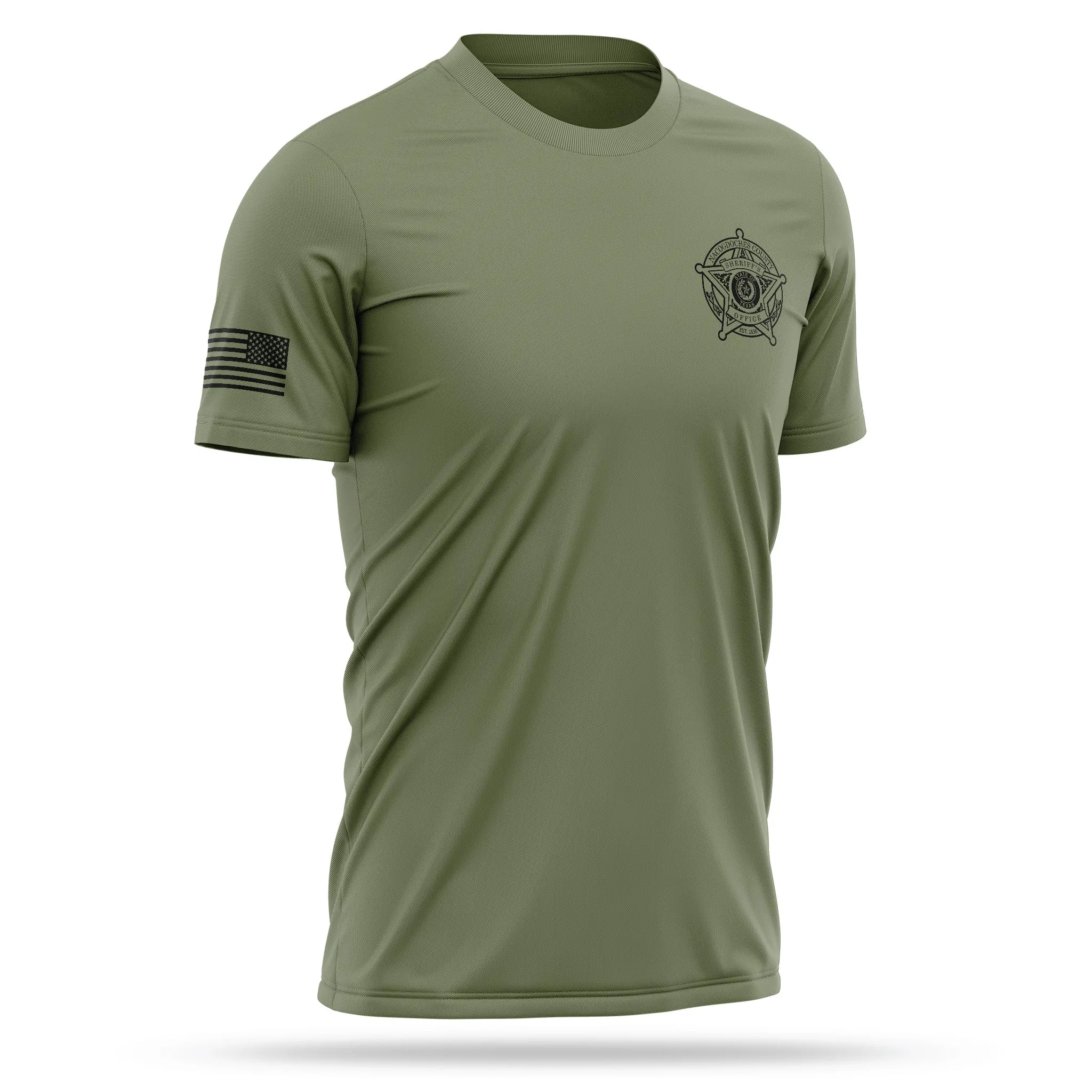 [NACOGDOCHES CO SO] Utility Shirt [GRN/BLK]