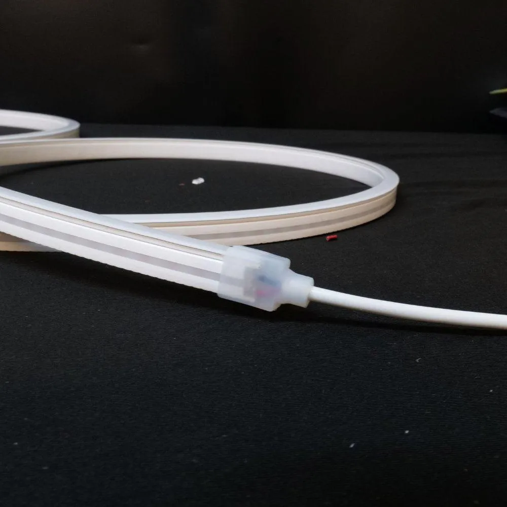 Natural White Neon Flex 4000K 24V 6x12mm IP67 Waterproof Free Cut