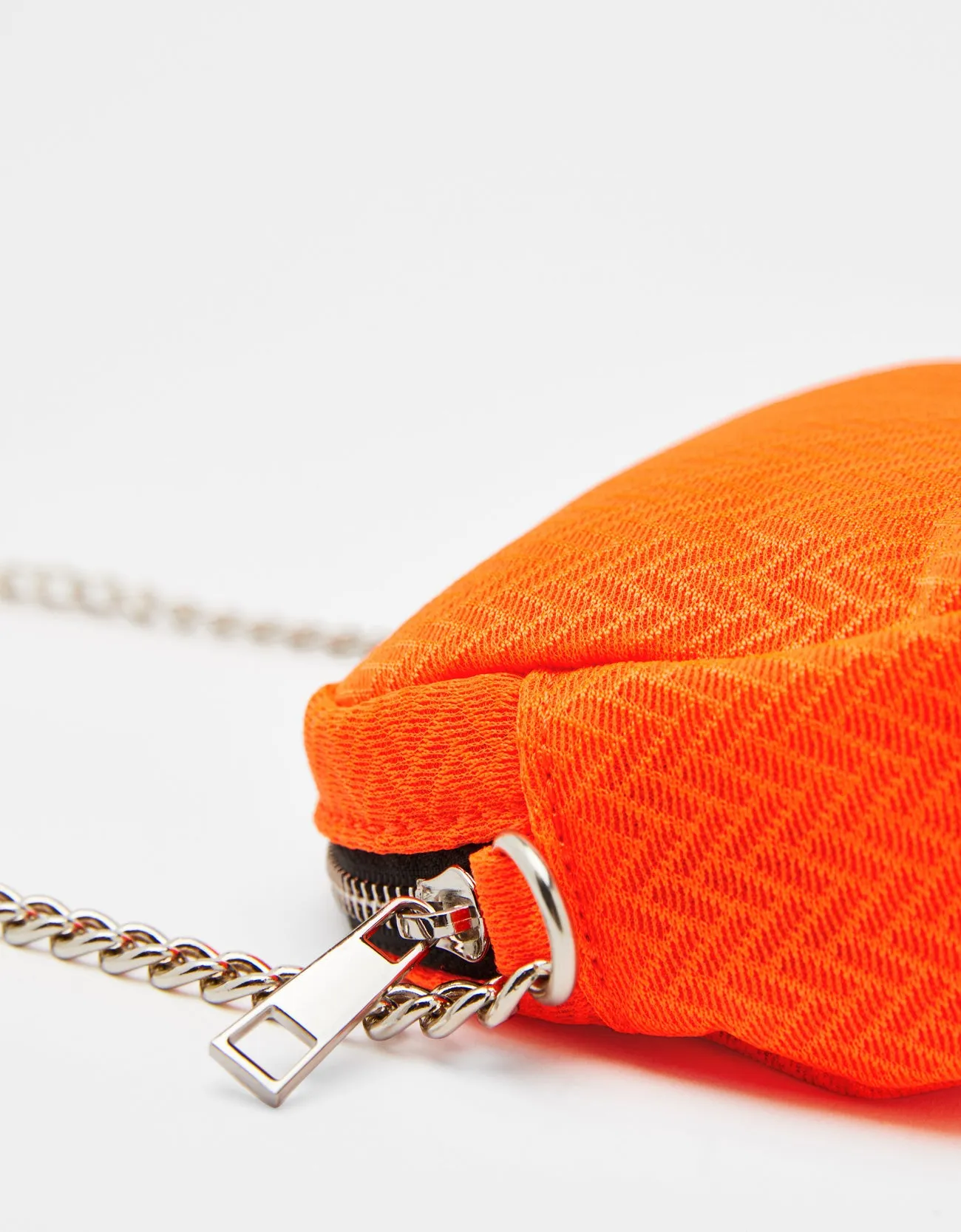 Neon bag with chain strap