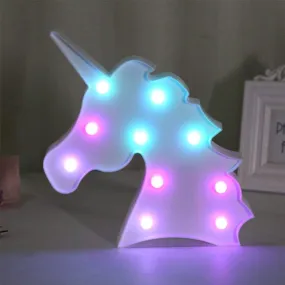 Neon Unicorn Light