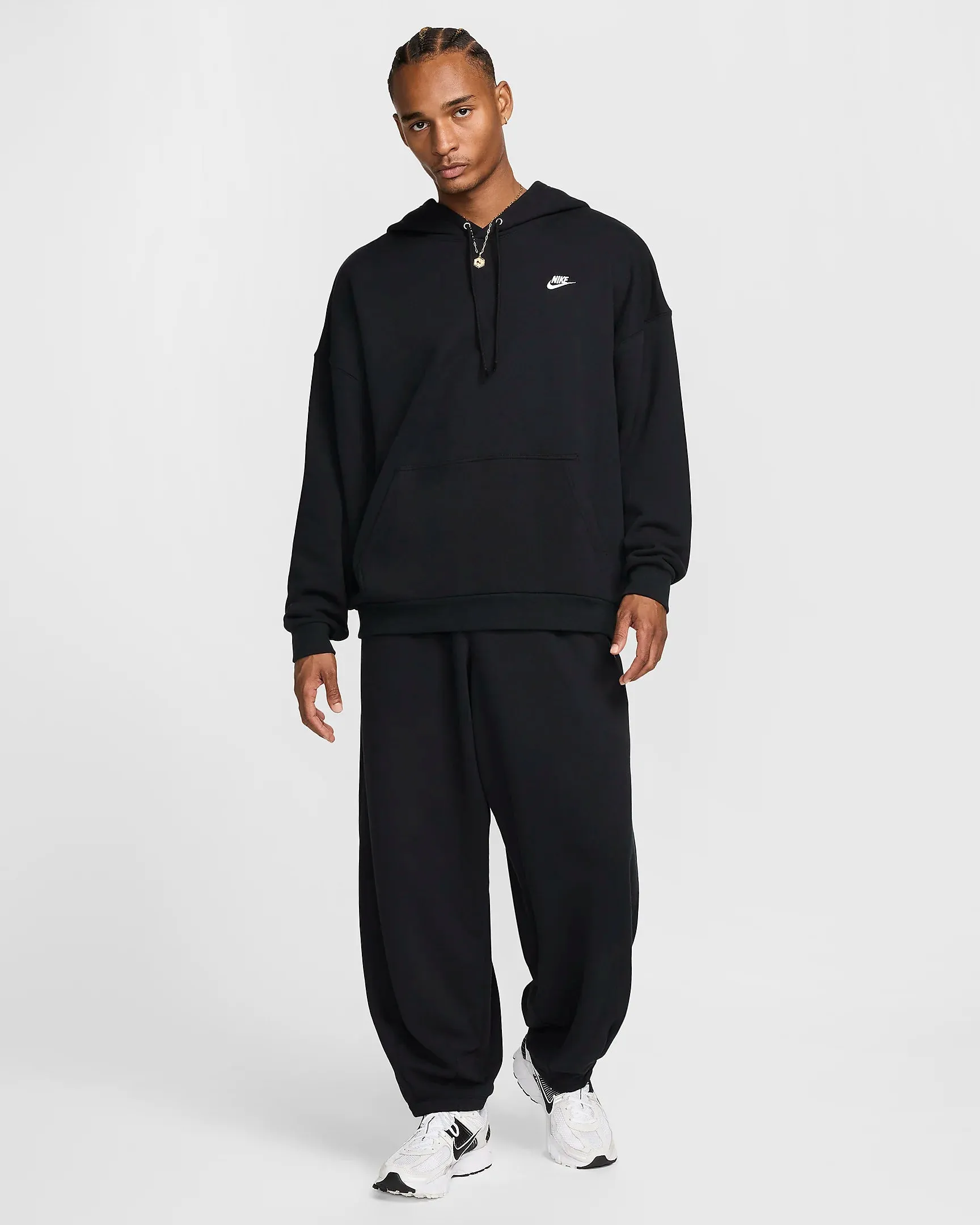 Nike Club Fleece Men's Oversized French Terry Pullover Hoodie