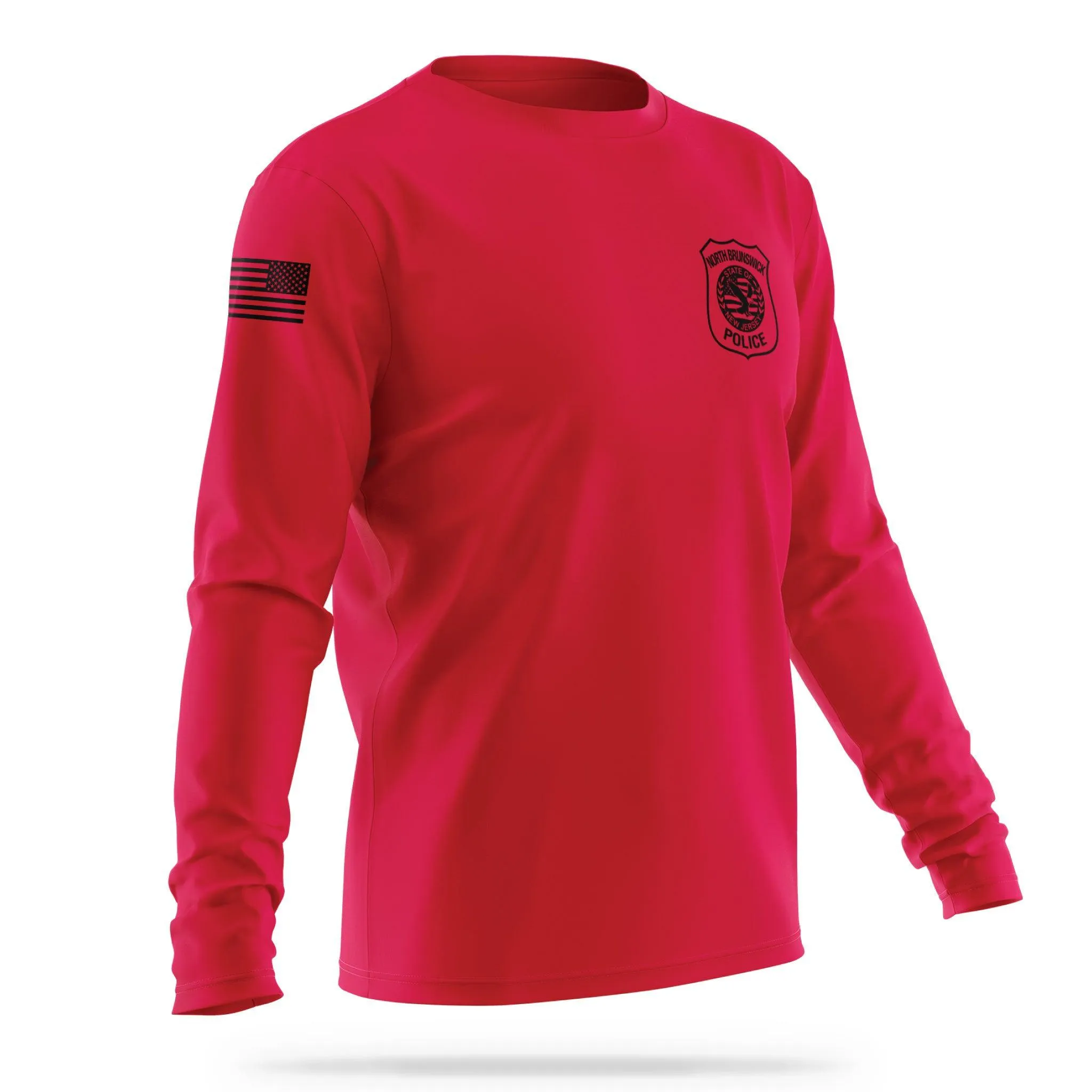 [NORTH BRUNSWICK] Utility Long Sleeve Shirt [RED/BLK]
