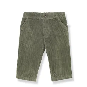 Ovidi Pant in Olive