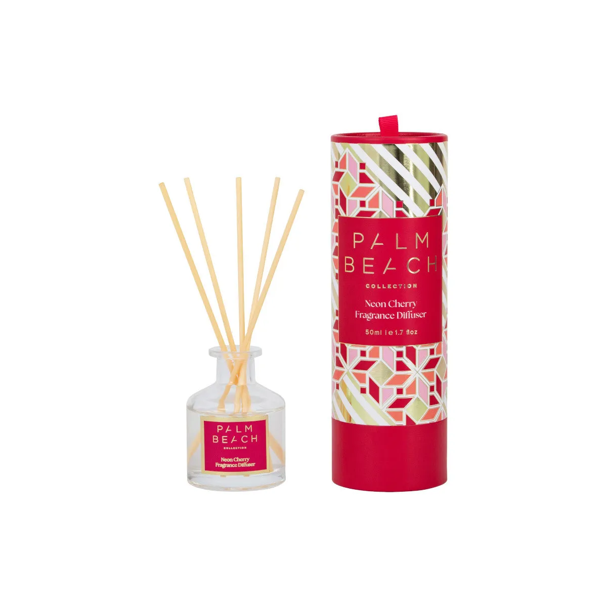 Palm Beach Collection Neon Cherry Mini Diffuser 50ml