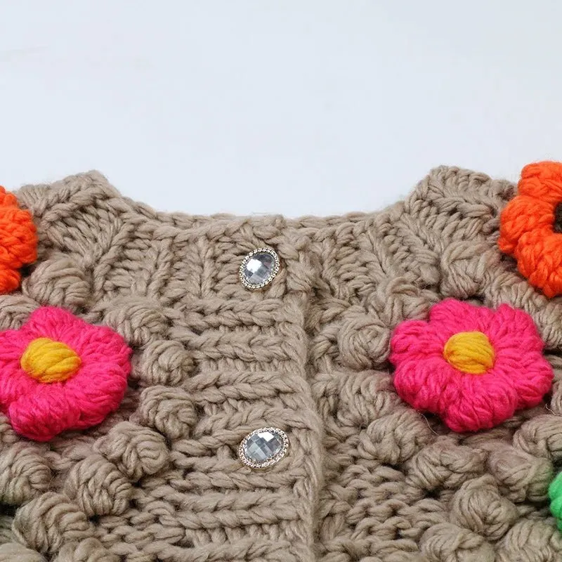 Pre Order:  Buttercream Floral Loose Sweater