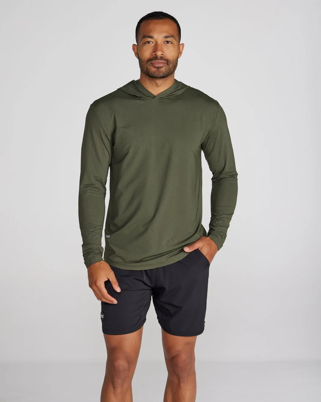 Pulse Pullover Drop-Cut Hoodie