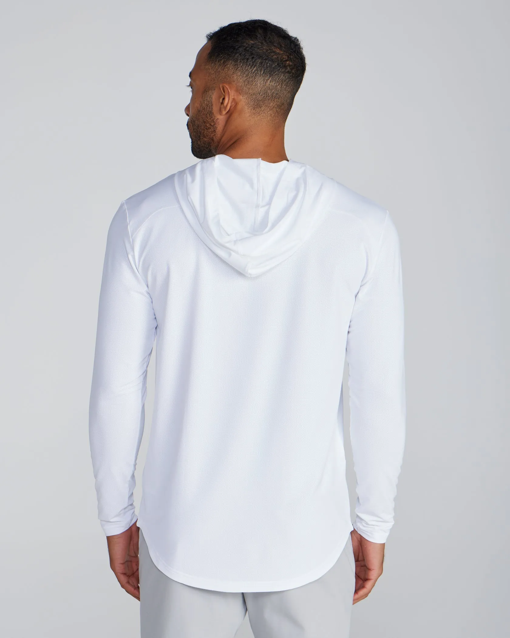 Pulse Pullover Drop-Cut Hoodie