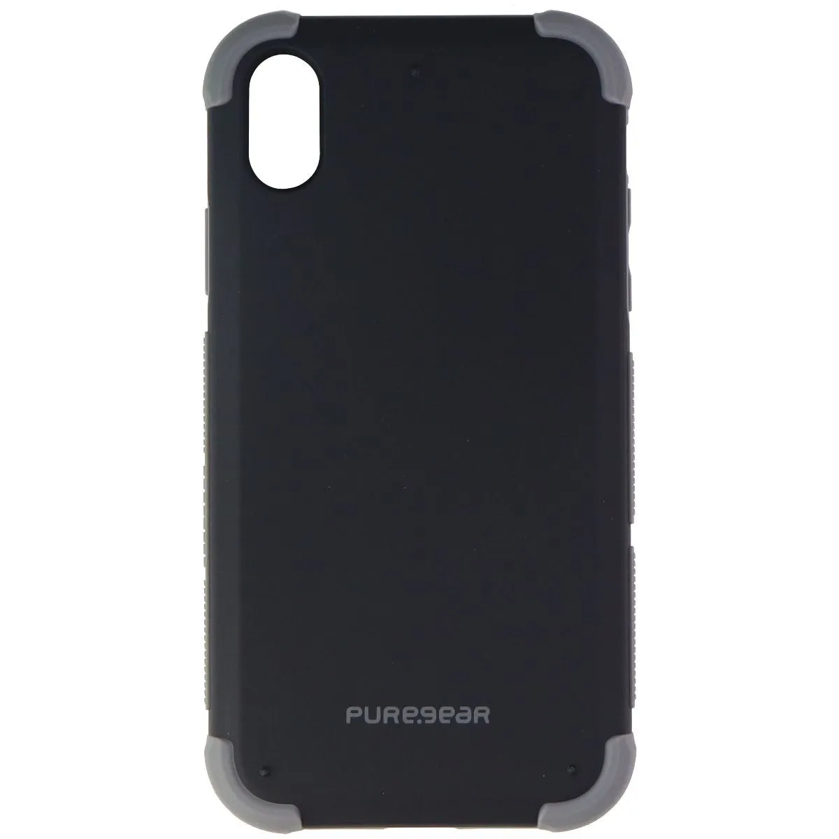 PureGear DualTek Series Case for Apple iPhone XR - Black / Gray
