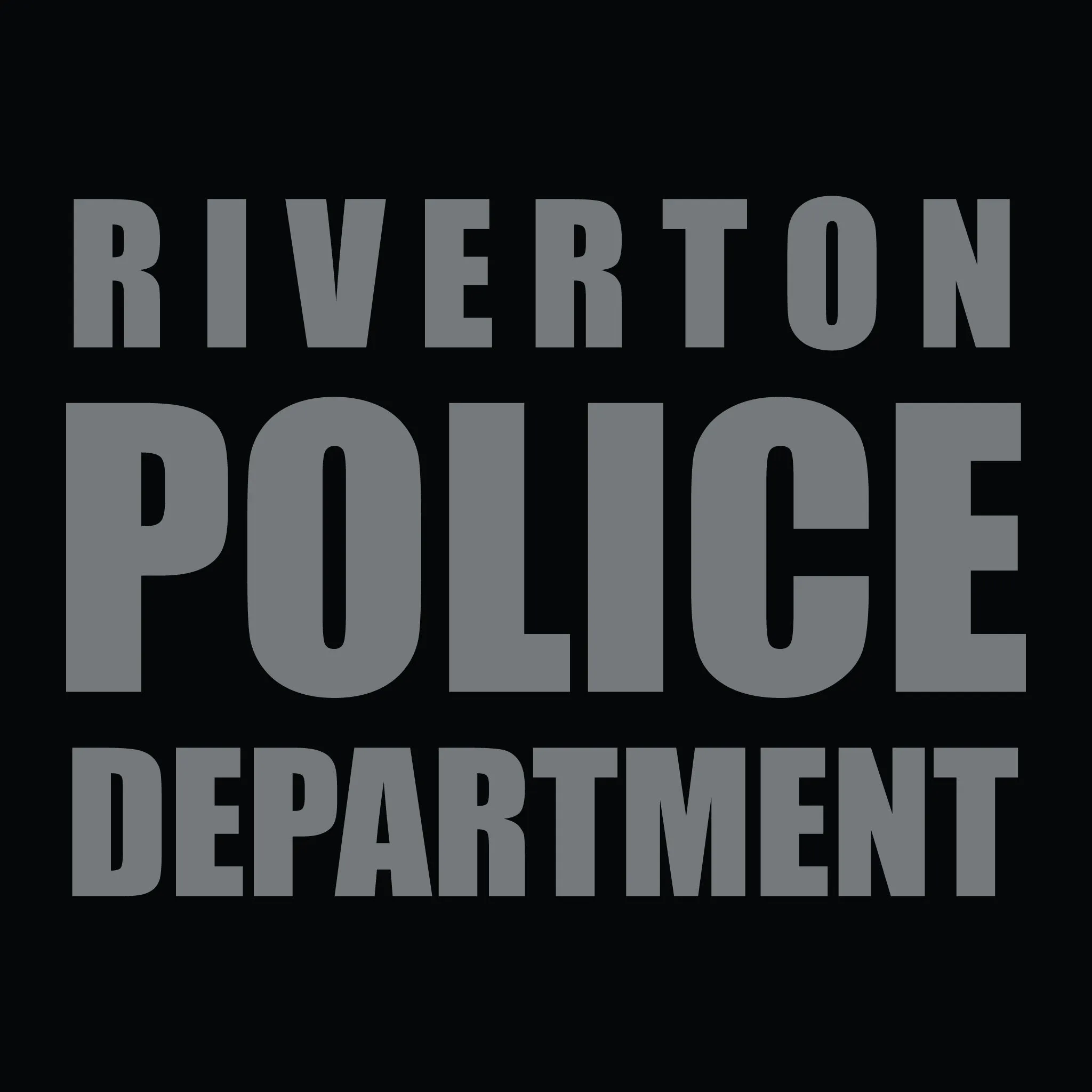 [RIVERTON PD] Utility Shirt [BLK/GRY]