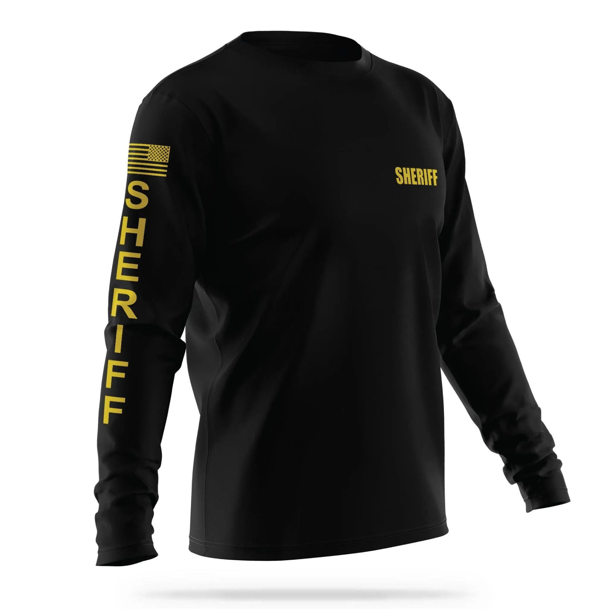 [SHERIFF] Men's Utility Long Sleeve [BLK/GLD]