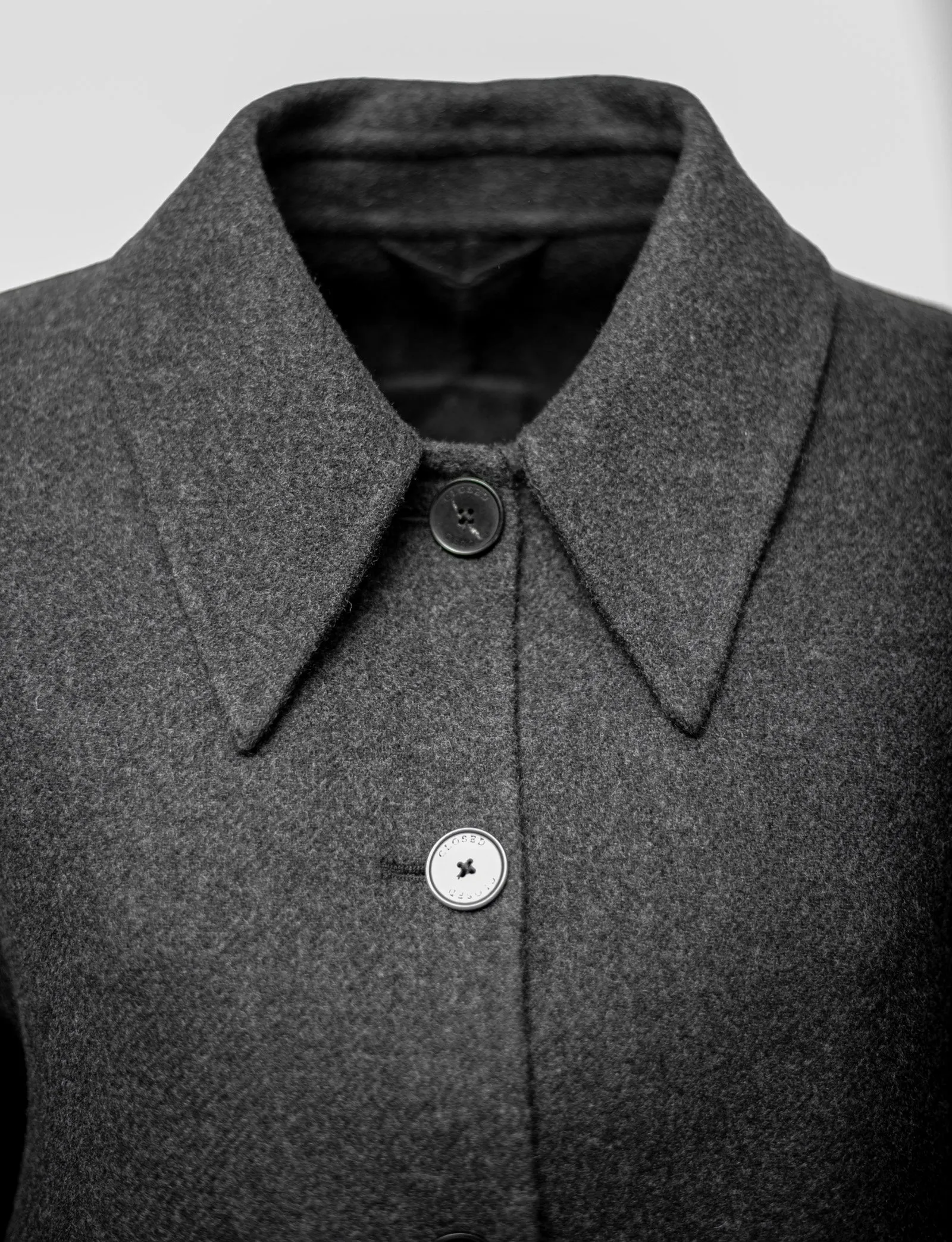 Short gray jacket