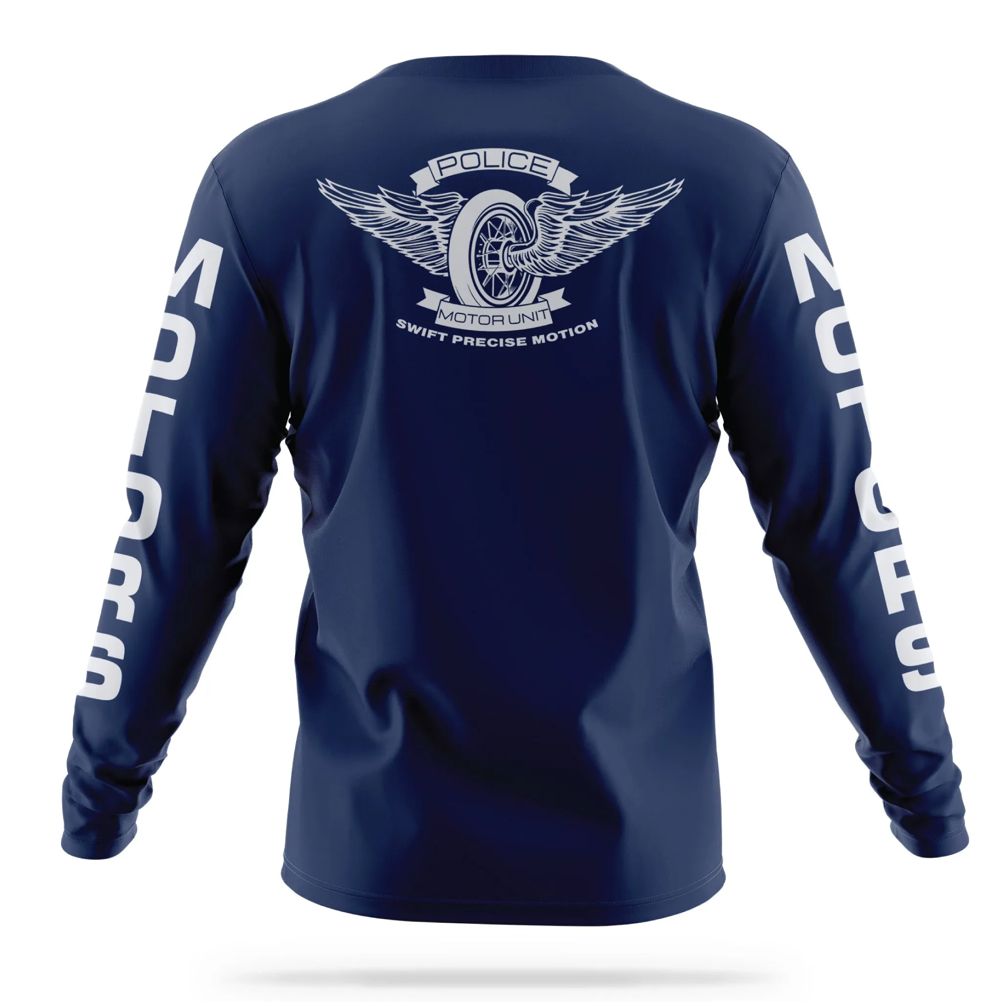 [ST. CLOUD PD] Utility Long Sleeve [NVY/WHT]