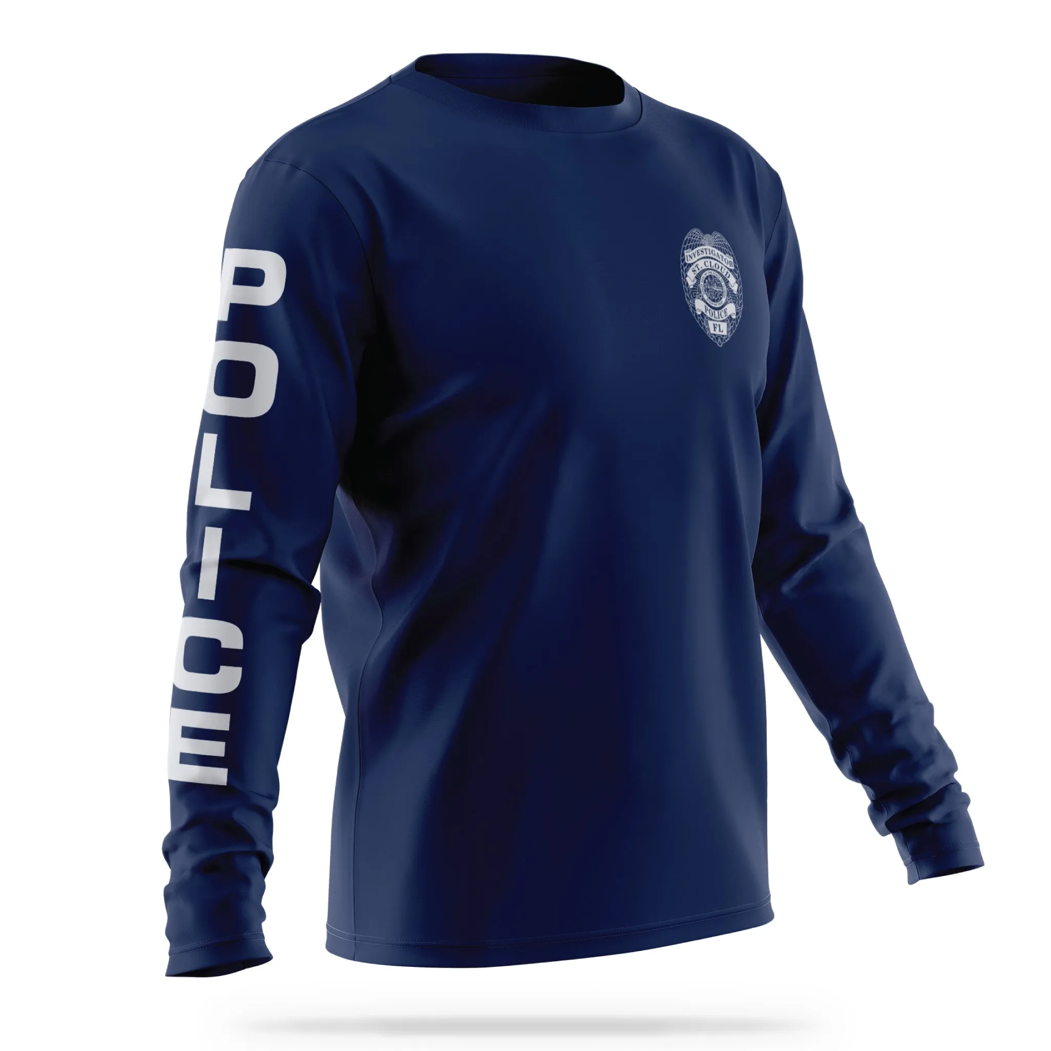 [ST. CLOUD PD] Utility Long Sleeve [NVY/WHT]