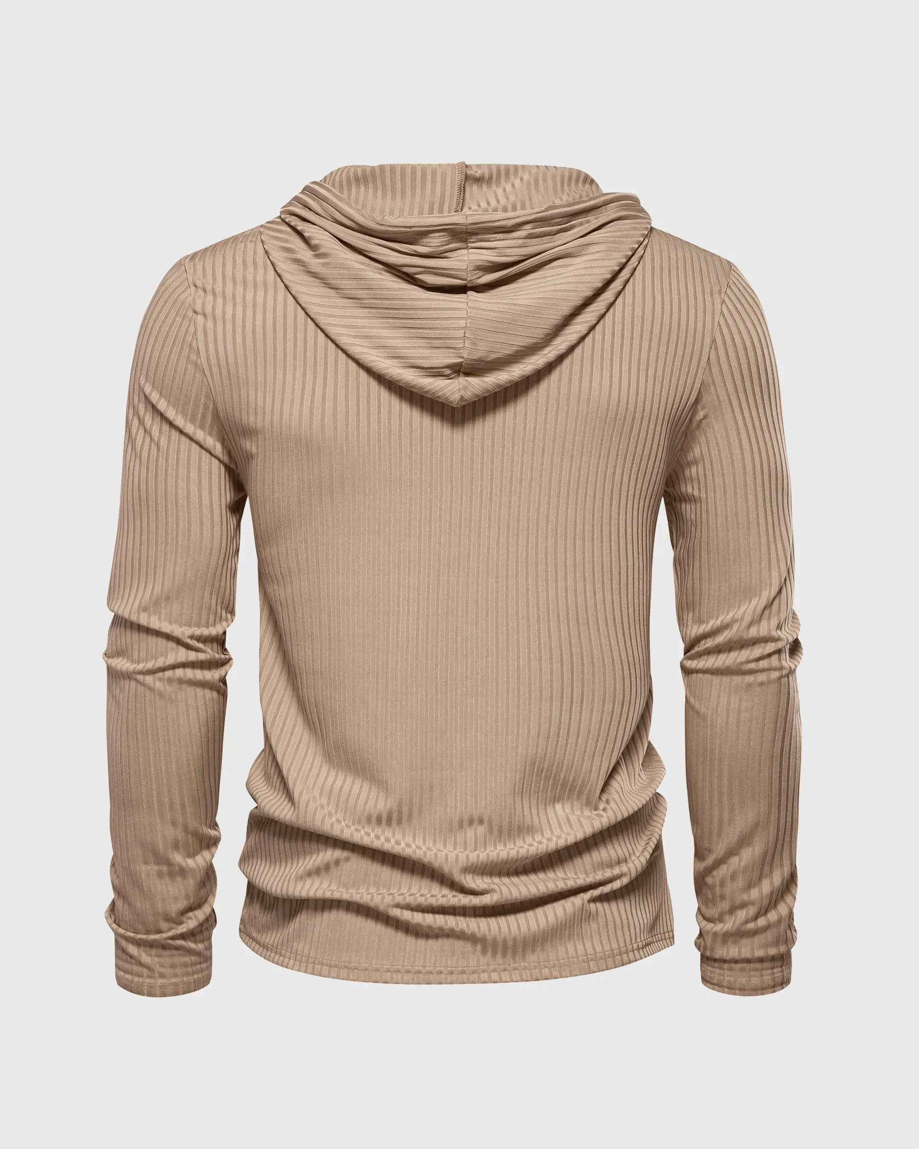 Stretch Rib Jersey Baselayer Hoodie New