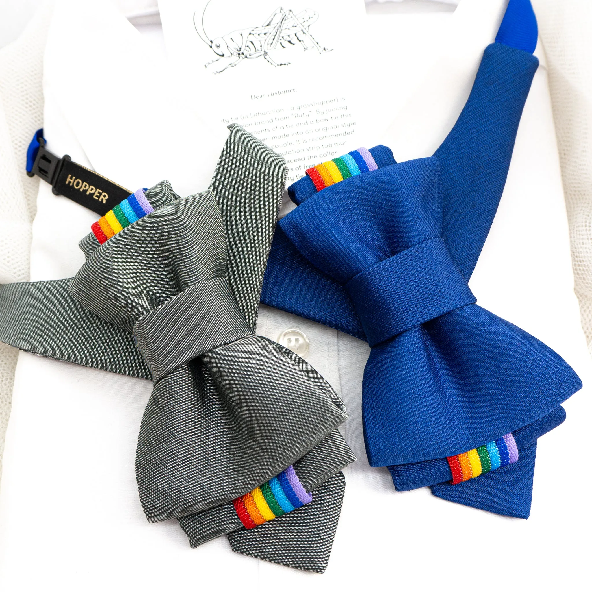 SUMMER RAIN BOW TIE