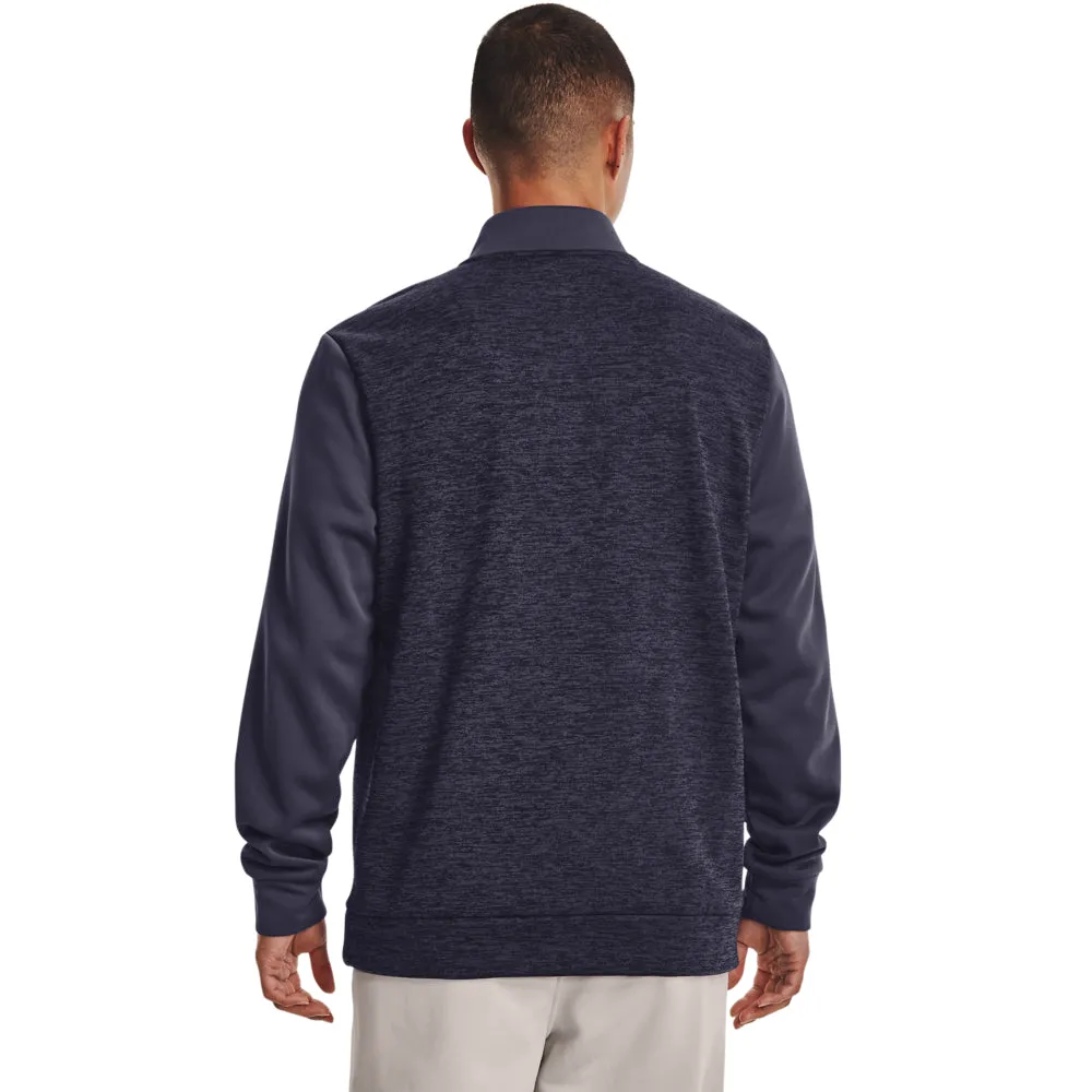 'Under Armour' Men's Fleece Twist 1/4 Zip - Tempered Steel