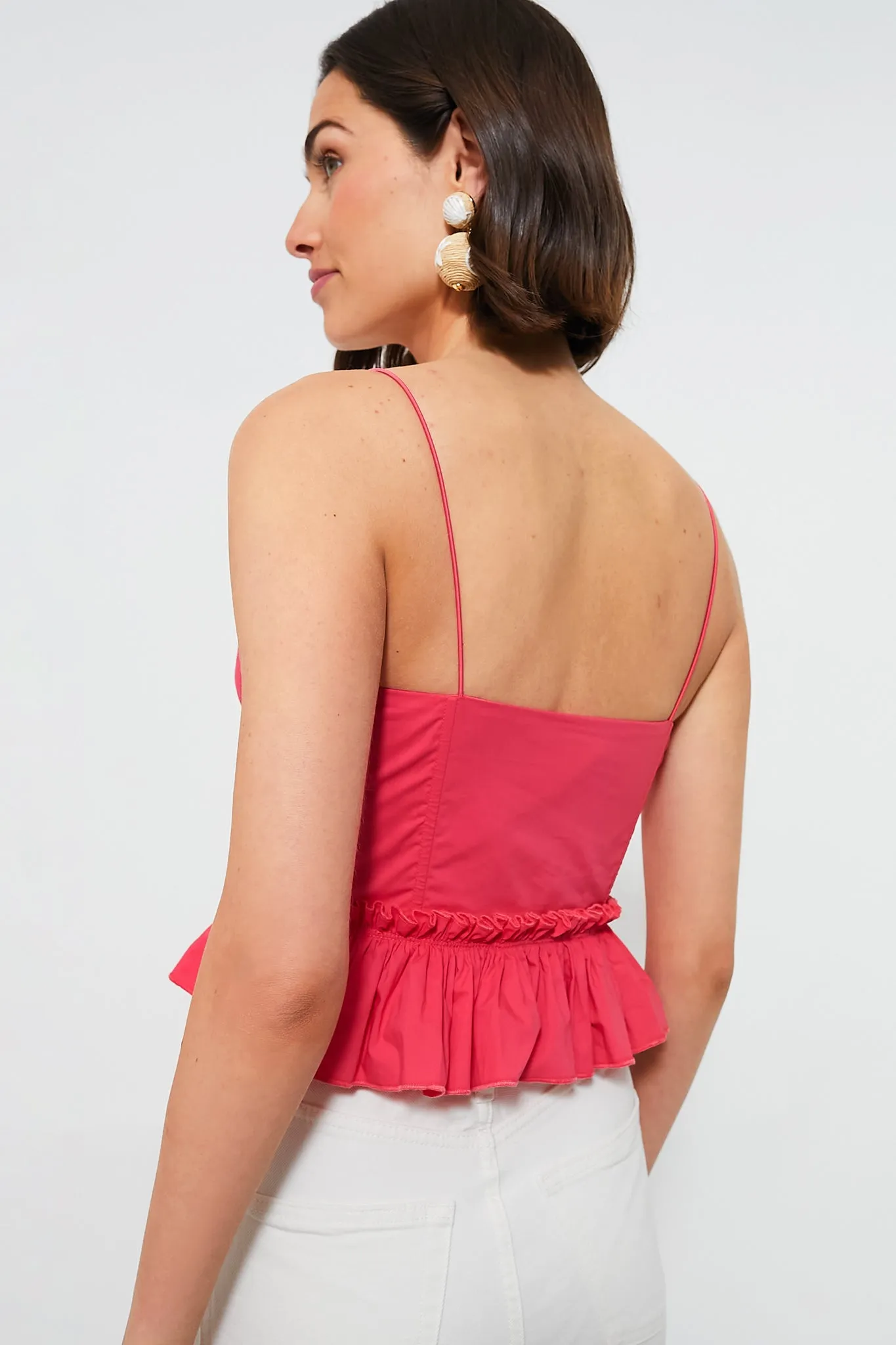 Watermelon Dylan Bustier Top